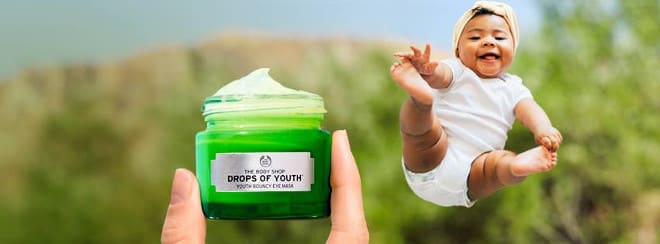 The Body Shop drops of youth