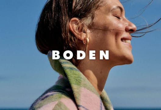 Save 15% + Get Free Delivery and Returns on Orders Over £50 with Boden Discount