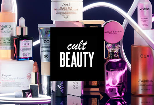 New Cult Beauty Customers Enjoy 20% Off Orders Over £40 Plus Extra 10% Off Sale