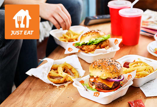 Save at Just Eat with up to 30% Off Selected Takeaways