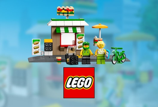 Enjoy Free a Sandwich Shop Set when You Spend £70+ at LEGO