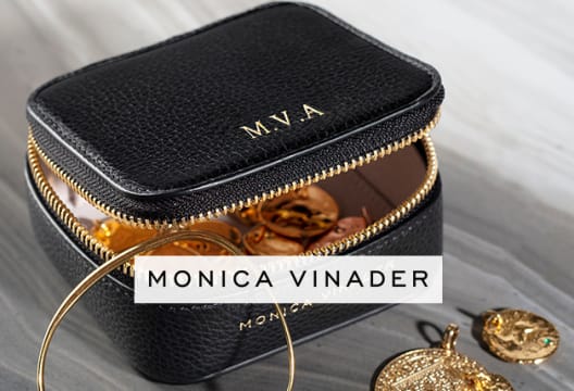 Delivery is Free on Orders at Monica Vinader
