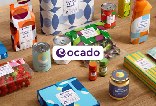 25% Off First Order over £60 Plus Unlimited Free Deliveries for 3 Months at Ocado
