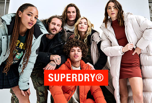 Save up to 50% off in the Outlet at Superdry Discount