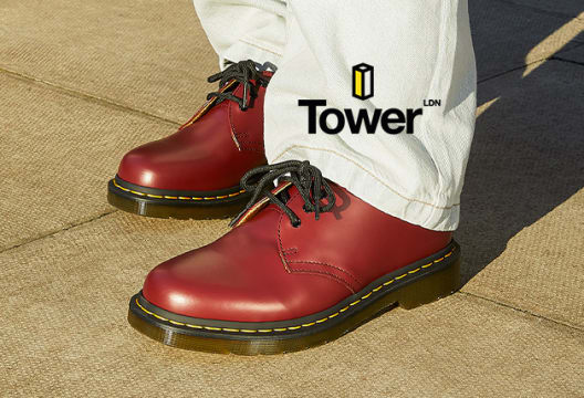 Save 7% Extra on Sale Orders at TOWER London Footwear